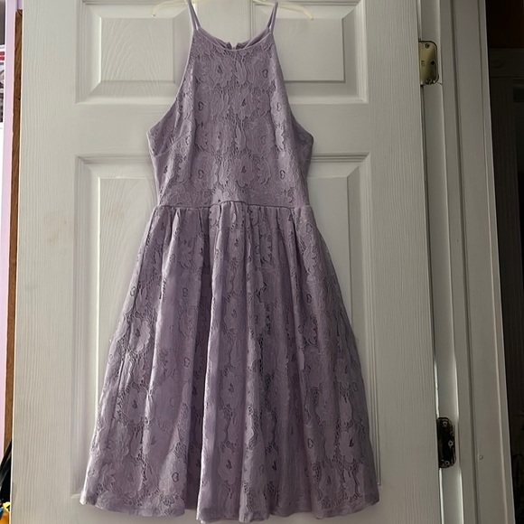 Aqua Dresses & Skirts - AQUA WOMEN DRESS COLOR LAVENDER SIZE XS IN EXCELLENT CONDITION